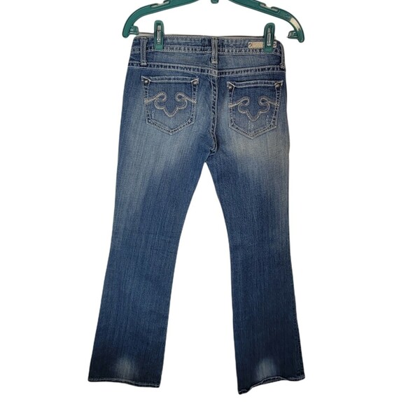 ReRock for Express Women's Boot Low Rise Jeans‎ Size 2R Stretch - Picture 5 of 6